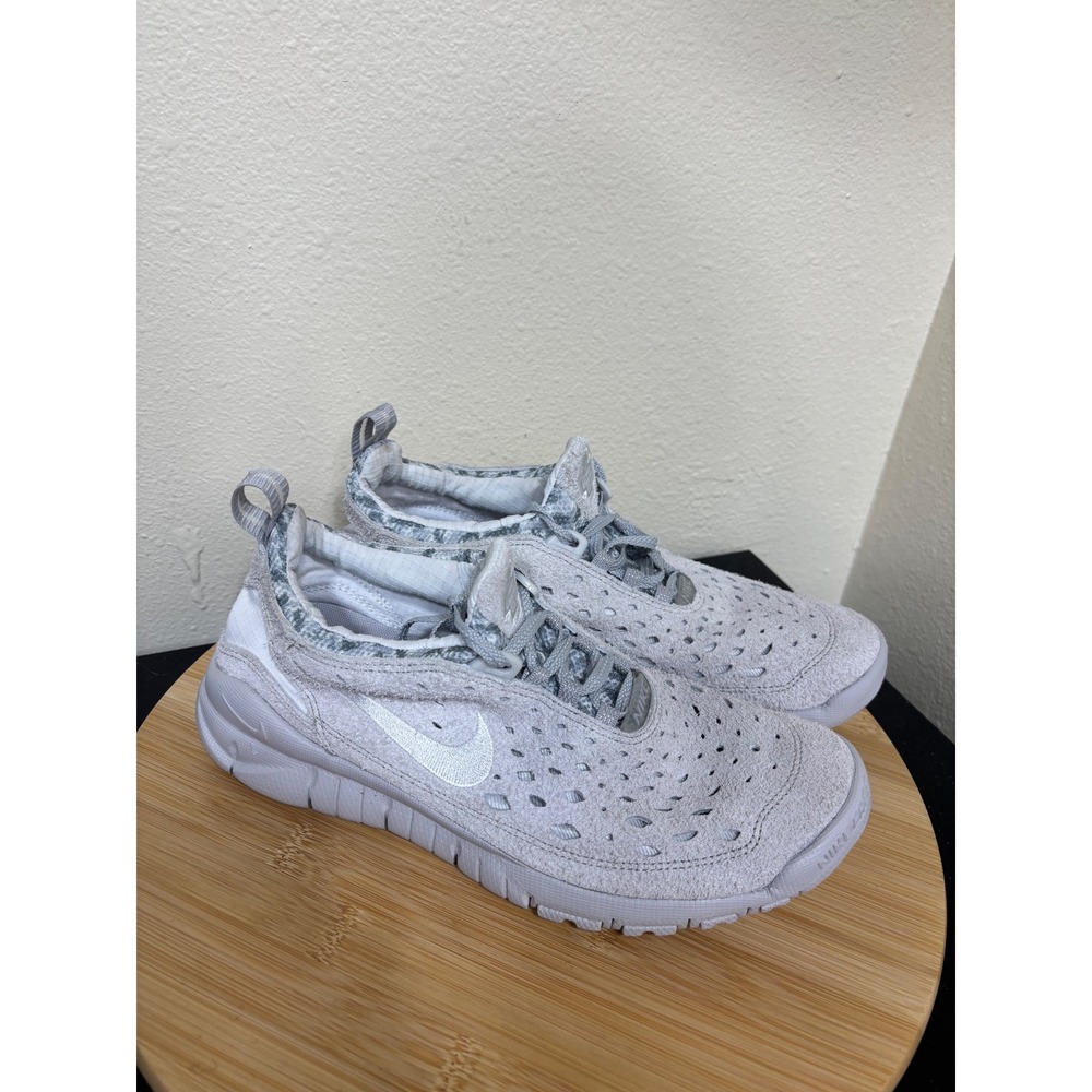 Nike Sneaker 8 Free Run Trail Shoes Neutral Gray CW5814-002 Suede